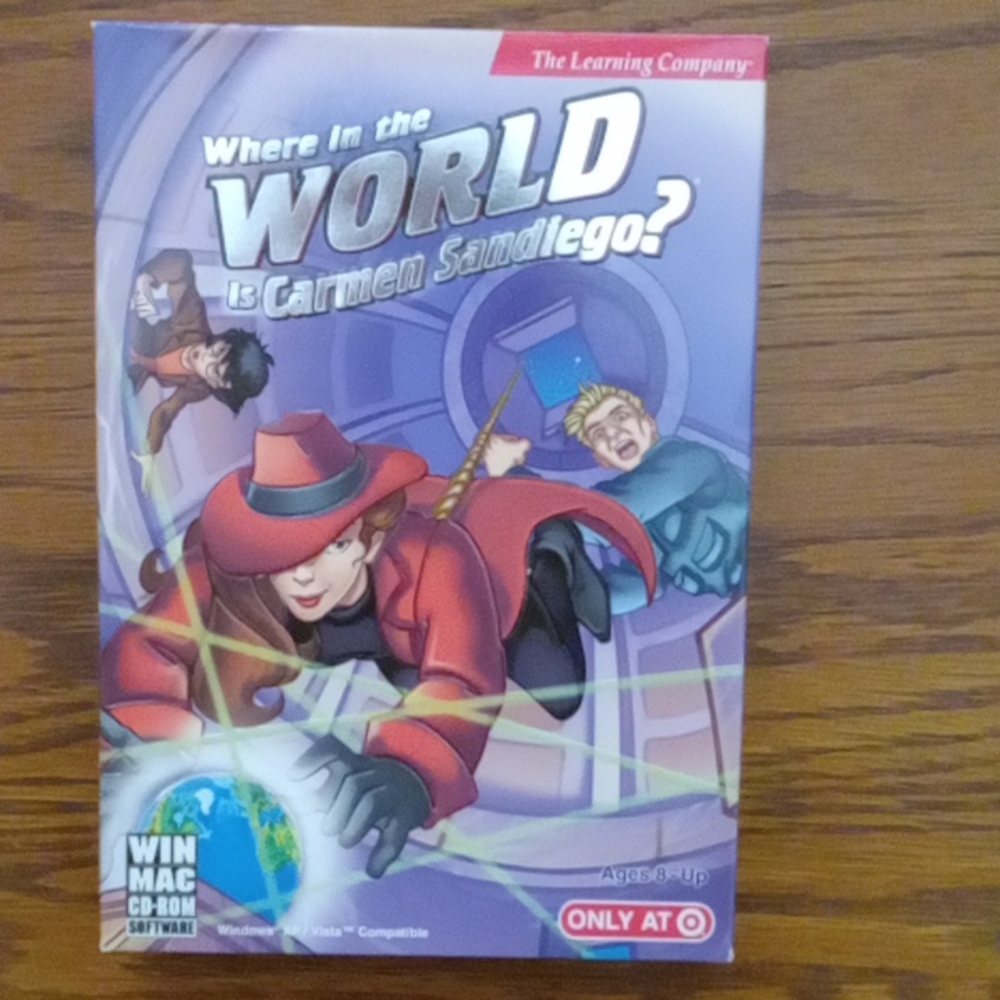 Where in the World is Carmen Sandiego Computer game.